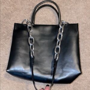 Elegant Black Tote Bag by House of Want